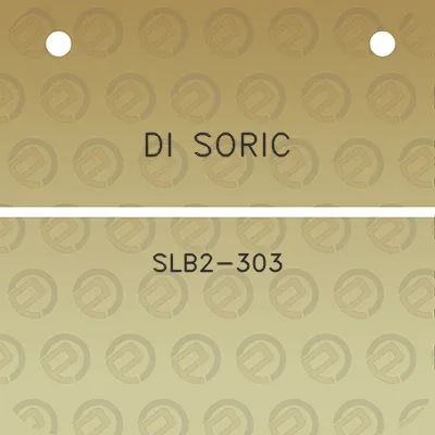 di-soric-slb2-303