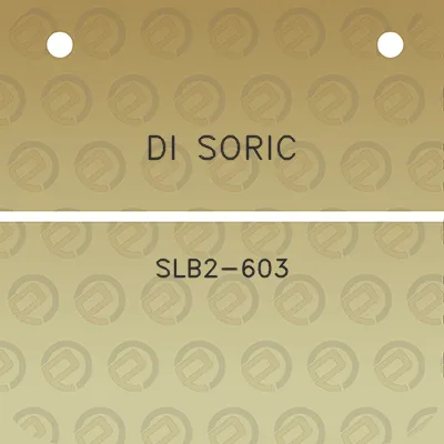 di-soric-slb2-603