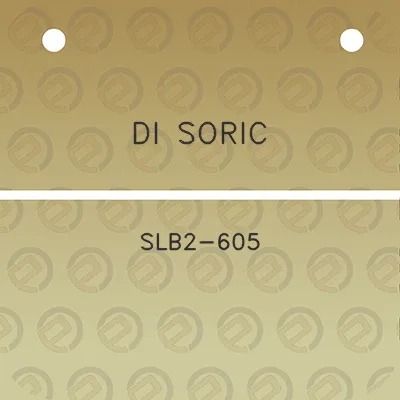 di-soric-slb2-605