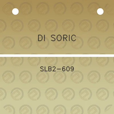 di-soric-slb2-609