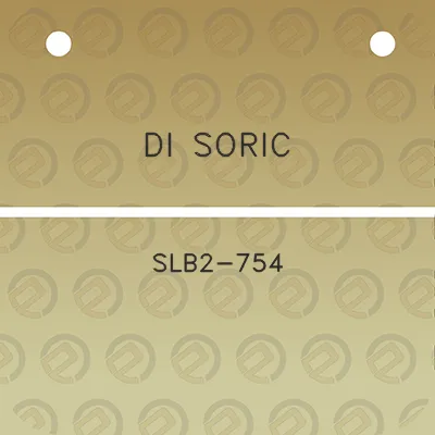 di-soric-slb2-754