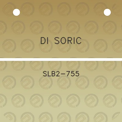 di-soric-slb2-755