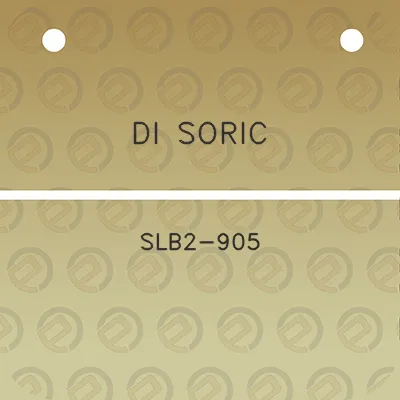 di-soric-slb2-905