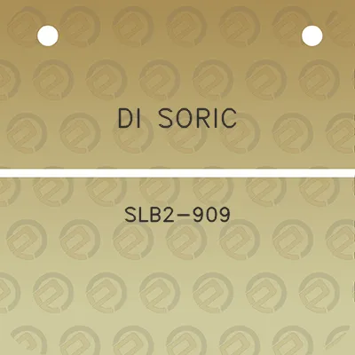 di-soric-slb2-909