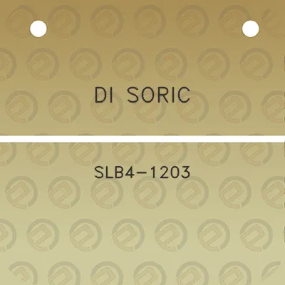 di-soric-slb4-1203