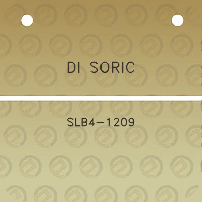 di-soric-slb4-1209