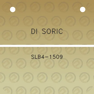 di-soric-slb4-1509