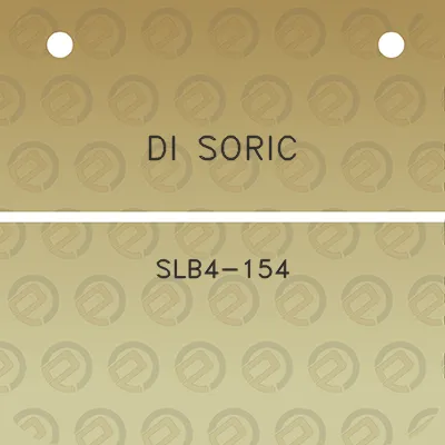 di-soric-slb4-154