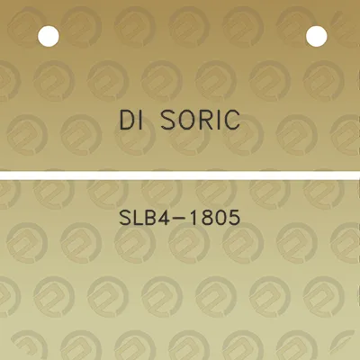 di-soric-slb4-1805