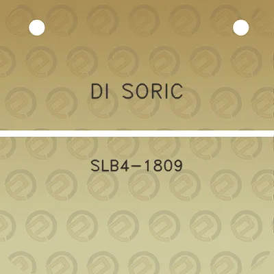 di-soric-slb4-1809