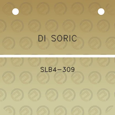 di-soric-slb4-309