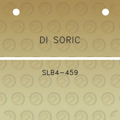 di-soric-slb4-459