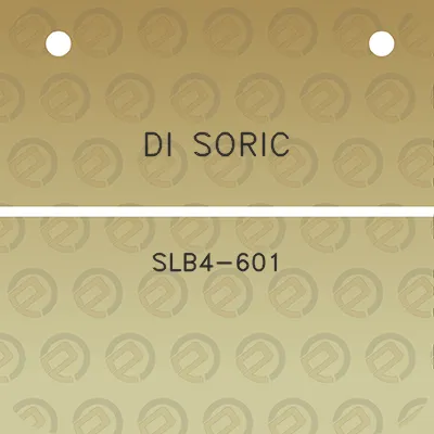 di-soric-slb4-601