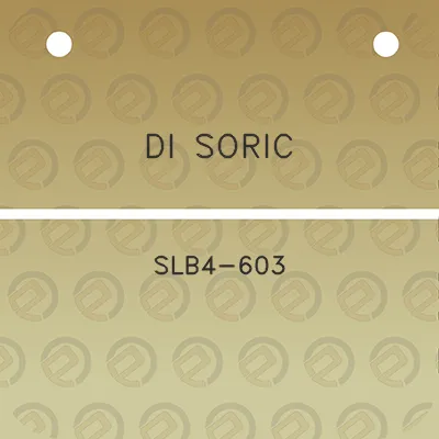 di-soric-slb4-603