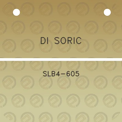 di-soric-slb4-605