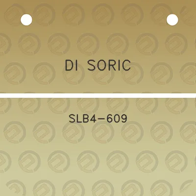 di-soric-slb4-609