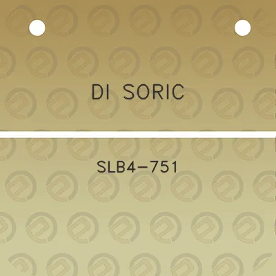 di-soric-slb4-751