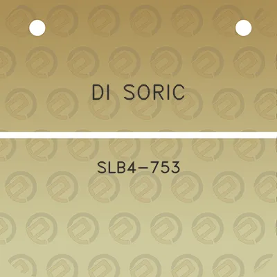 di-soric-slb4-753