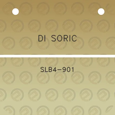 di-soric-slb4-901