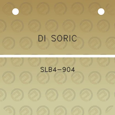 di-soric-slb4-904