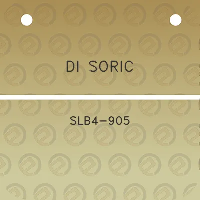 di-soric-slb4-905