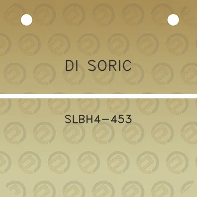 di-soric-slbh4-453