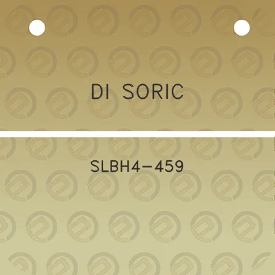 di-soric-slbh4-459