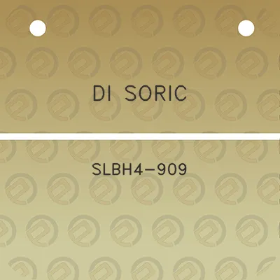 di-soric-slbh4-909