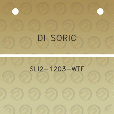 di-soric-sli2-1203-wtf