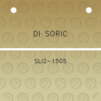 di-soric-sli2-1505