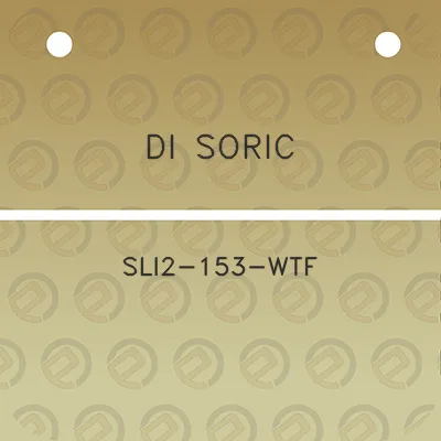 di-soric-sli2-153-wtf