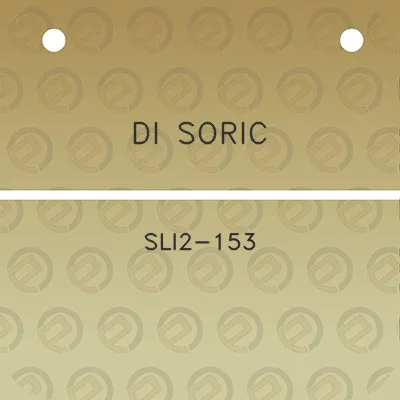 di-soric-sli2-153