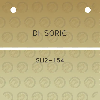 di-soric-sli2-154