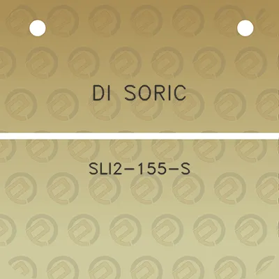 di-soric-sli2-155-s