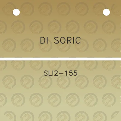 di-soric-sli2-155