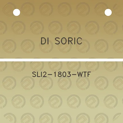 di-soric-sli2-1803-wtf