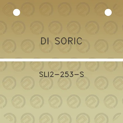 di-soric-sli2-253-s