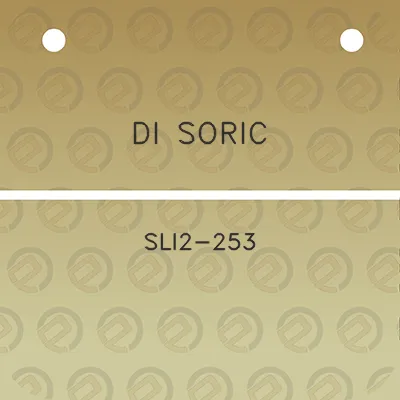 di-soric-sli2-253