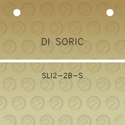 di-soric-sli2-2b-s