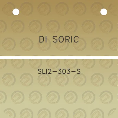 di-soric-sli2-303-s