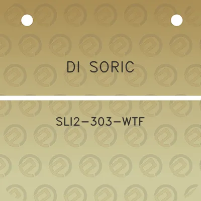 di-soric-sli2-303-wtf