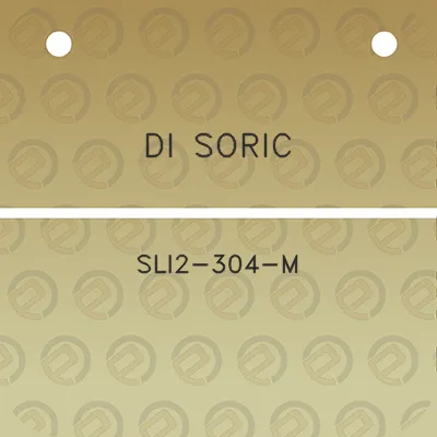 di-soric-sli2-304-m