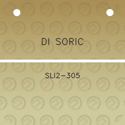 di-soric-sli2-305