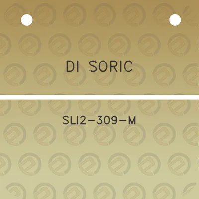 di-soric-sli2-309-m