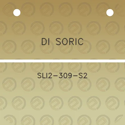 di-soric-sli2-309-s2