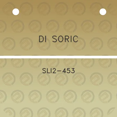 di-soric-sli2-453