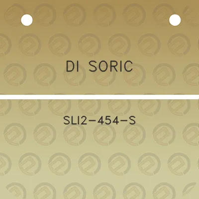 di-soric-sli2-454-s