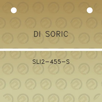 di-soric-sli2-455-s