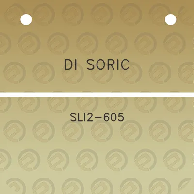 di-soric-sli2-605