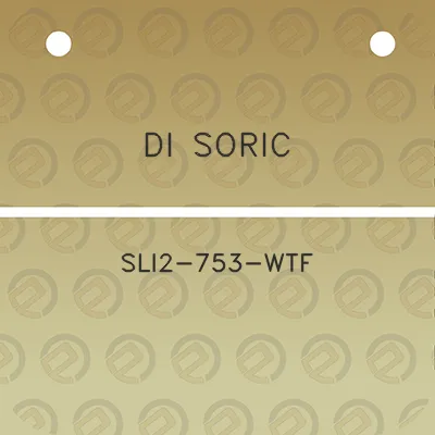 di-soric-sli2-753-wtf